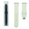 Ремешок для Apple Watch 38mm Silicone 2pcs, milk